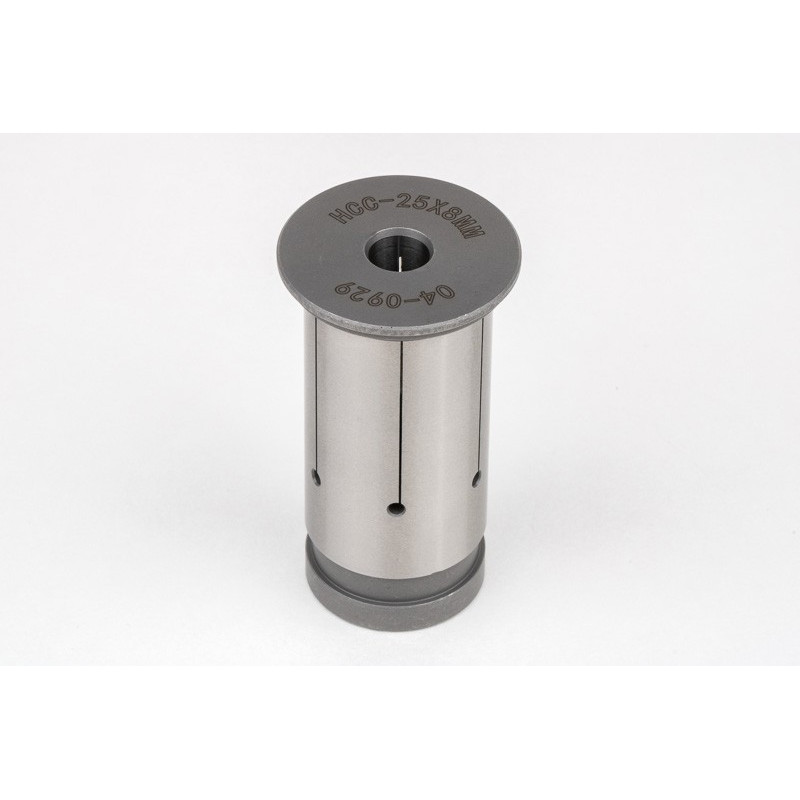Hydraulic Chuck Collet, 8mm Bore Diameter x 25mm External Diameter