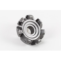 HSNP, 100mm Ø Shell Mill, 32mm Pilot Bore x 45° Lead Angle, 7 Flute, Negative/Positive Geometry