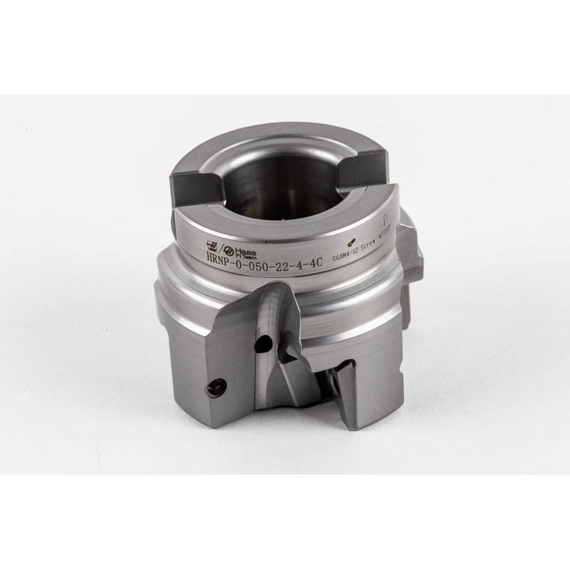 HRNP, 50mm Ø Shell Mill, 22mm Pilot Bore x 90° Lead Angle, 4 Flute, Negative/Positive Geometry, TSC