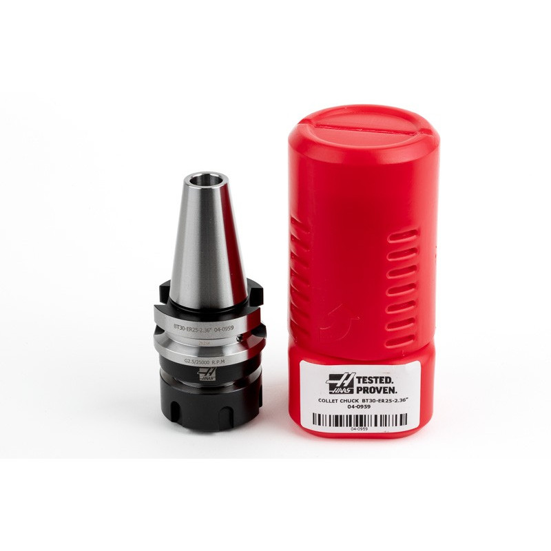 BT30 ER25 Collet Chuck x 60mm Gage Length, TSC