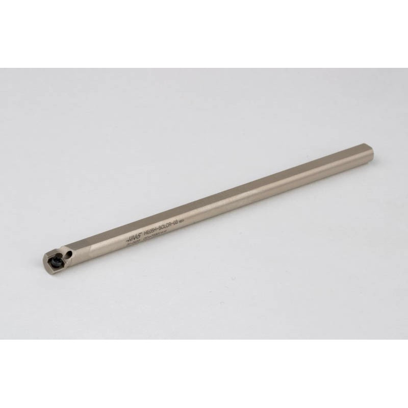 E05H-SCLCR-03, твердосплавний розточувальний оправка для внутрішнього (ID) різання діаметром 5 мм, права, гвинтове кріплення, подача охолодження крізь інструмент