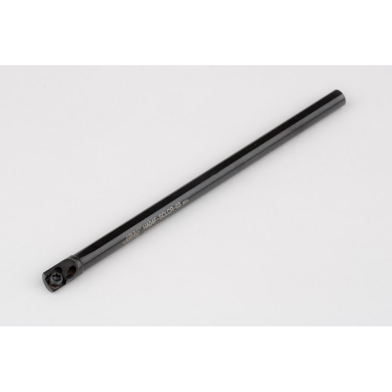 A04F-SCLCR-03, 4mm Ø Steel Shank Internal (ID) Boring Bar, Right-Hand, Screw-Lock, Through-Tool Coolant