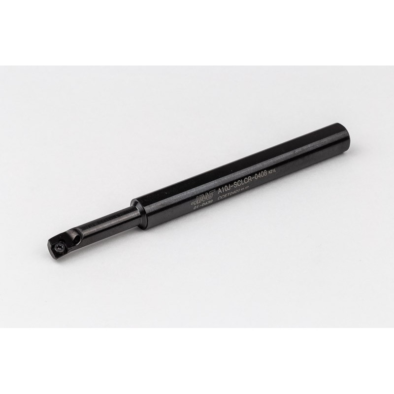 A10J-SCLCR0408, 10mm Ø Steel Shank Internal (ID) Boring Bar, Right-Hand, Screw-Lock, Through-Tool Coolant