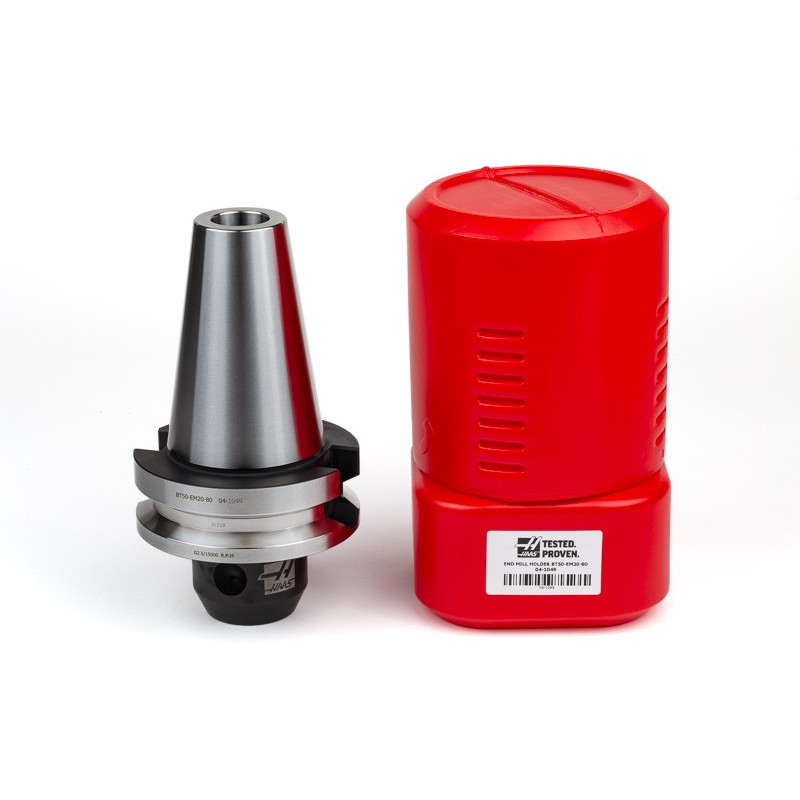 BT50 20mm End Mill Holder x 80mm Gage Length, TSC