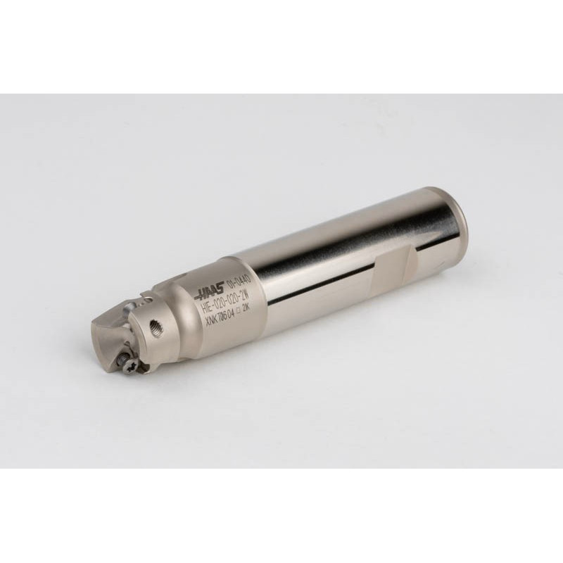 HIE, 20mm Ø Indexable End Mill, 20mm Shank x 90° Lead Angle x 100mm Overall Length, 2 Flute, TSC