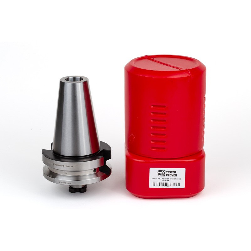 BT50 Shell Mill Holder, 22mm Pilot Diameter x 40mm Gage Length, TSC