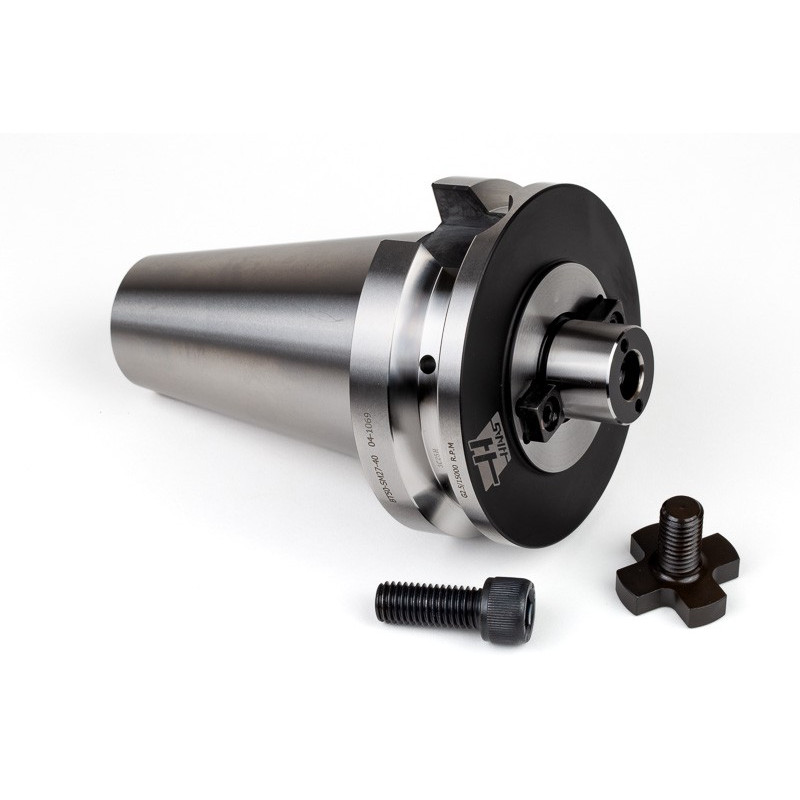 BT50 Shell Mill Holder, 27mm Pilot Diameter x 40mm Gage Length, TSC