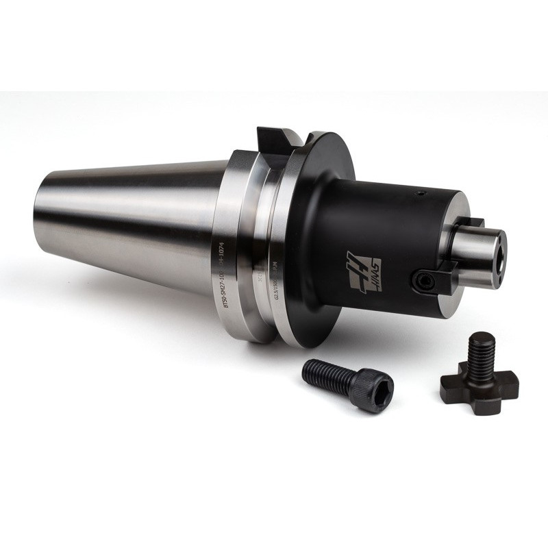 BT50 Shell Mill Holder, 27mm Pilot Diameter x 100mm Gage Length, TSC