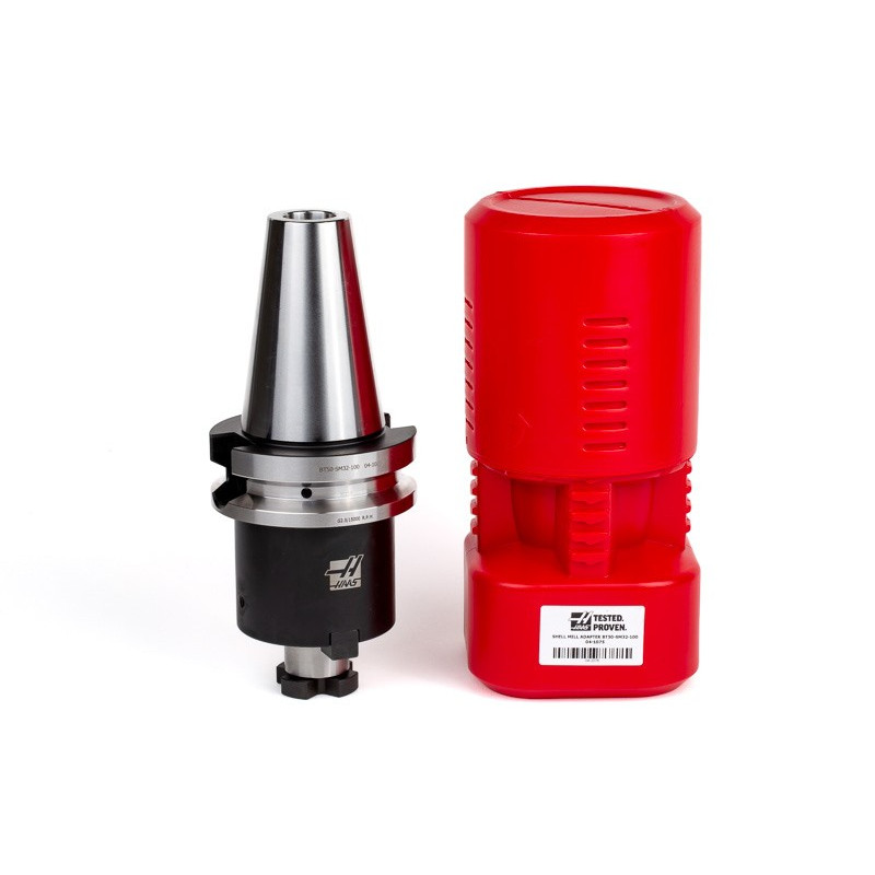 BT50 Shell Mill Holder, 32mm Pilot Diameter x 100mm Gage Length, TSC