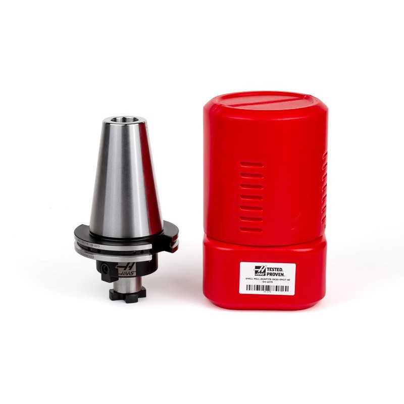 SK50 Shell Mill Holder, 27mm Pilot Diameter x 40mm Gage Length, TSC