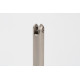 12mm Diameter Indexable Ball End Mill, 12mm Straight Steel Shank x 110mm Overall Length x 55mm Head Length, 1 Insert