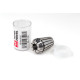 ER20 9mm Straight-Bore Collet, 9 - 8mm Clamping Range