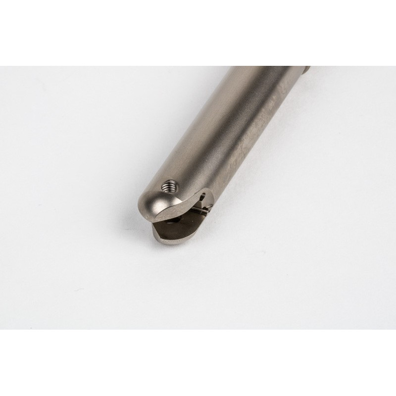 16mm Diameter Indexable Ball End Mill, 16mm Straight Steel Shank x 125mm Overall Length x 65mm Head Length, 1 Insert