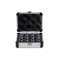 12-предметний набір цангових свердел ER20 з прямим отвором, 1 мм - 12 мм