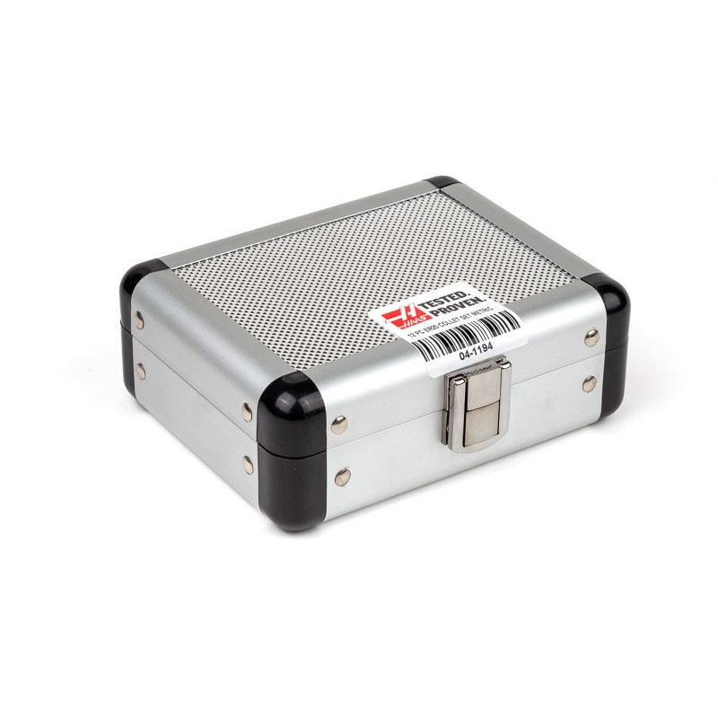 12-Piece, ER20 Straight Bore Collet Set, 1mm - 12mm