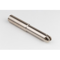 Кулькова фреза зі змінними пластинами діаметром 25 мм, прямий сталевий хвостовик 25 мм x загальна довжина 170 мм x довжина головки 90 мм, 1 пластина