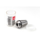 ER20 M8 - M11 Tap Collet, 8mm Bore Diameter x 6.2mm Square