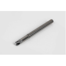 8mm Diameter Indexable Ball End Mill, 8mm Straight Carbide Shank x 130mm Overall Length x 12mm Head Length, 1 Insert