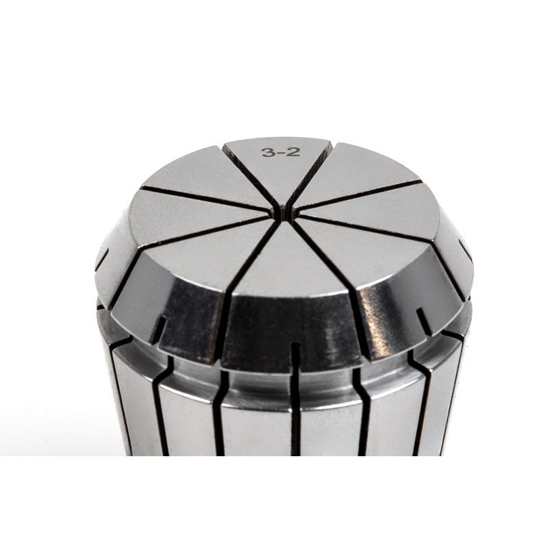 ER40 3mm Straight-Bore Collet, 3 - 2mm Clamping Range