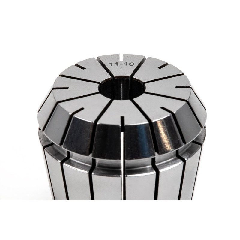 ER40 11mm Straight-Bore Collet, 11 - 10mm Clamping Range