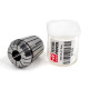 ER40 16mm Straight-Bore Collet, 16 - 15mm Clamping Range