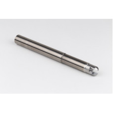 20mm Diameter Indexable Ball End Mill, 20mm Straight Carbide Shank x 200mm Overall Length x 25mm Head Length, 1 Insert