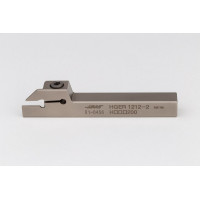 HGER1212-2, 12mm Square Steel Shank External (OD) Grooving Tool, Right-Hand, Insert Size 2