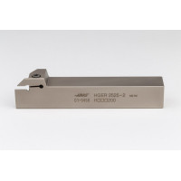 HGER2525-2, 25mm Square Steel Shank External (OD) Grooving Tool, Right-Hand, Insert Size 2