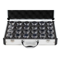 24-Piece, ER40 Straight Bore Collet Set, 3mm - 26mm