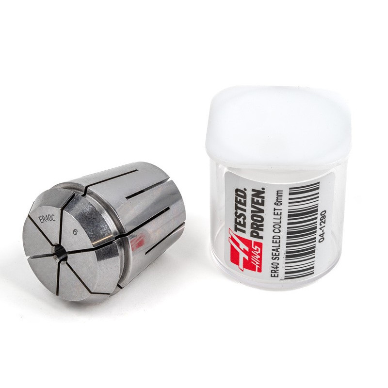ER40 6mm Straight-Bore Sealed Collet
