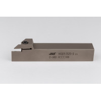 HGER2525-3, 25mm Square Steel Shank External (OD) Grooving Tool, Right-Hand, Insert Size 3