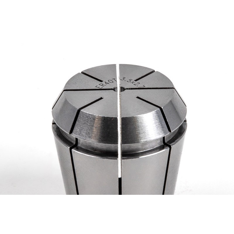 ER40 M3 Tap Collet, 3.5mm Bore Diameter x 2.7mm Square