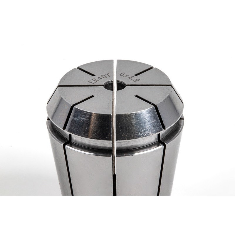 ER40 M5 - M6 Tap Collet, 6mm Bore Diameter x 4.9mm Square