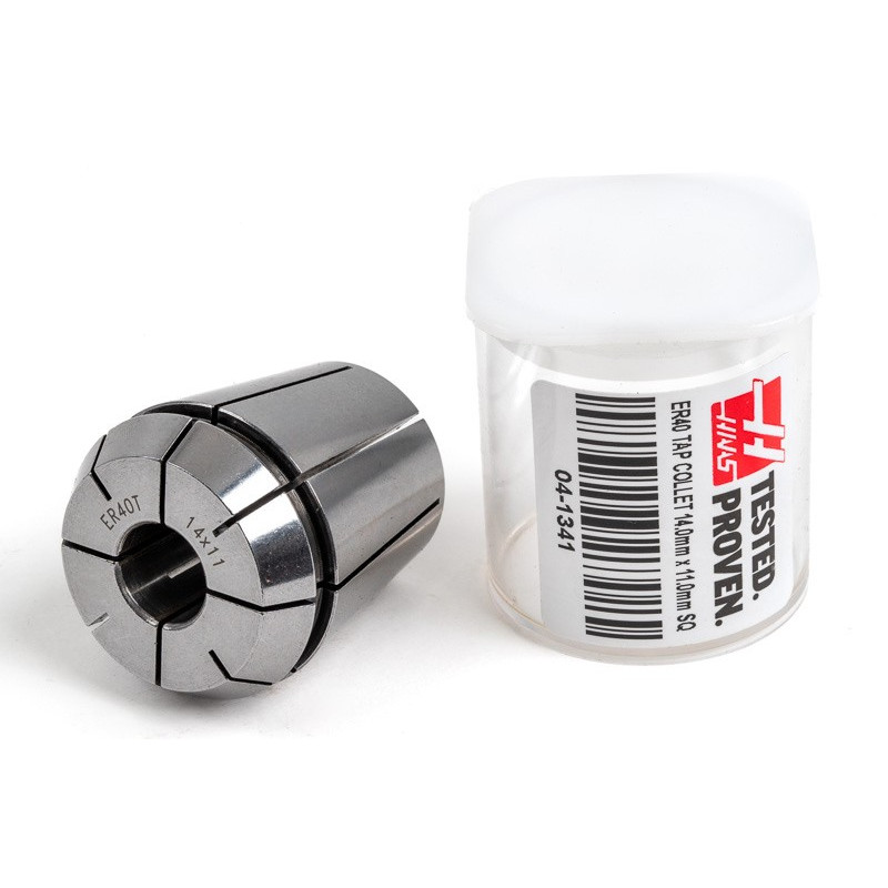 ER40 M18 Tap Collet, 14mm Bore Diameter x 11mm Square