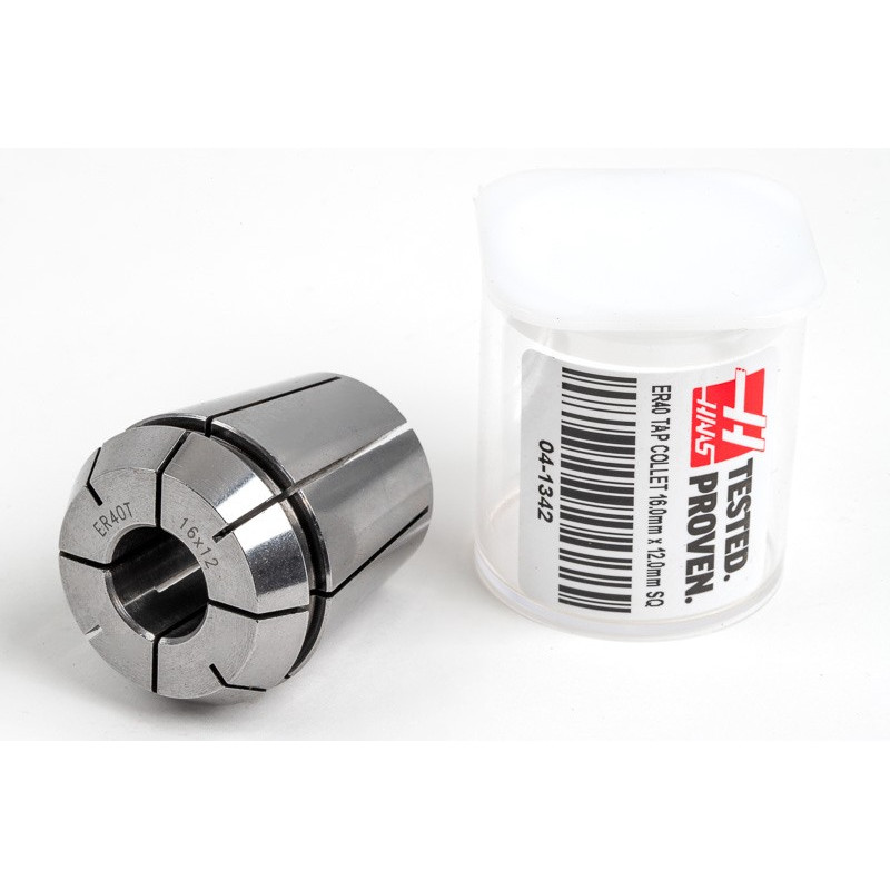 ER40 M20 Tap Collet, 16mm Bore Diameter x 12mm Square