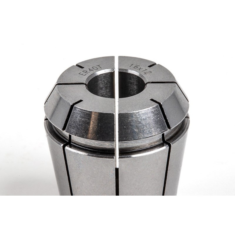 ER40 M20 Tap Collet, 16mm Bore Diameter x 12mm Square