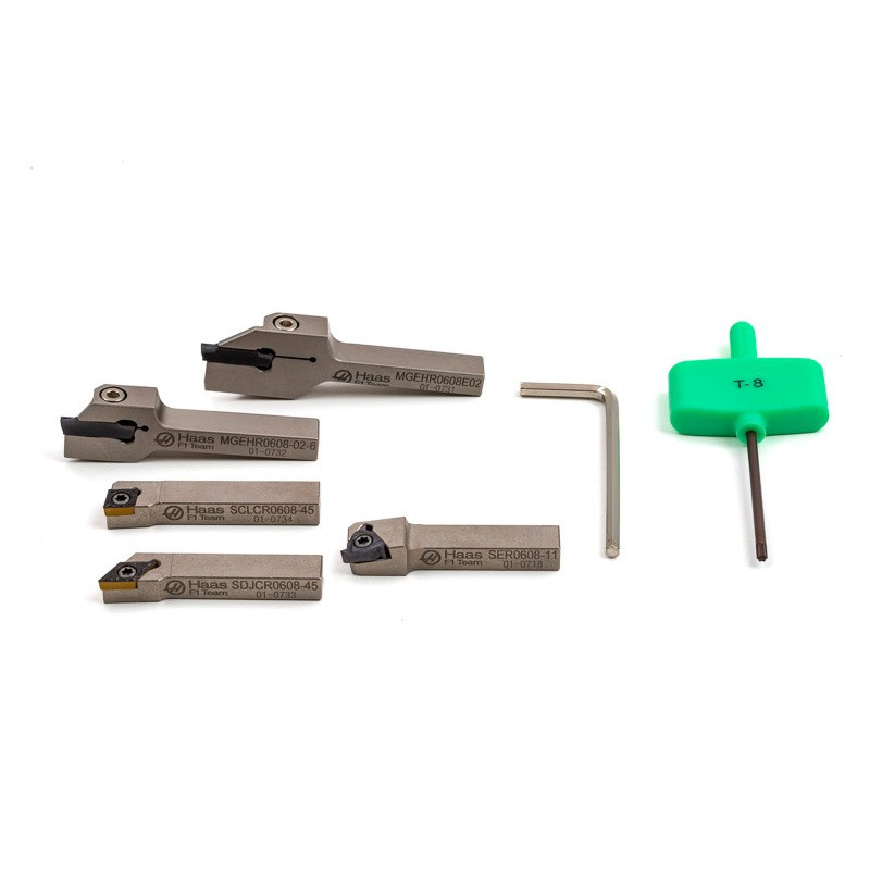 5-Piece, Desktop Lathe Tooling Kit