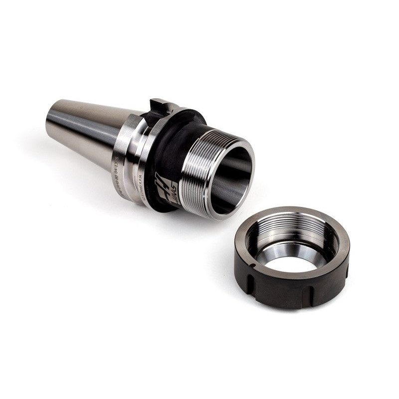 BT40 ER40 Collet Chuck x 80mm Gage Length, TSC