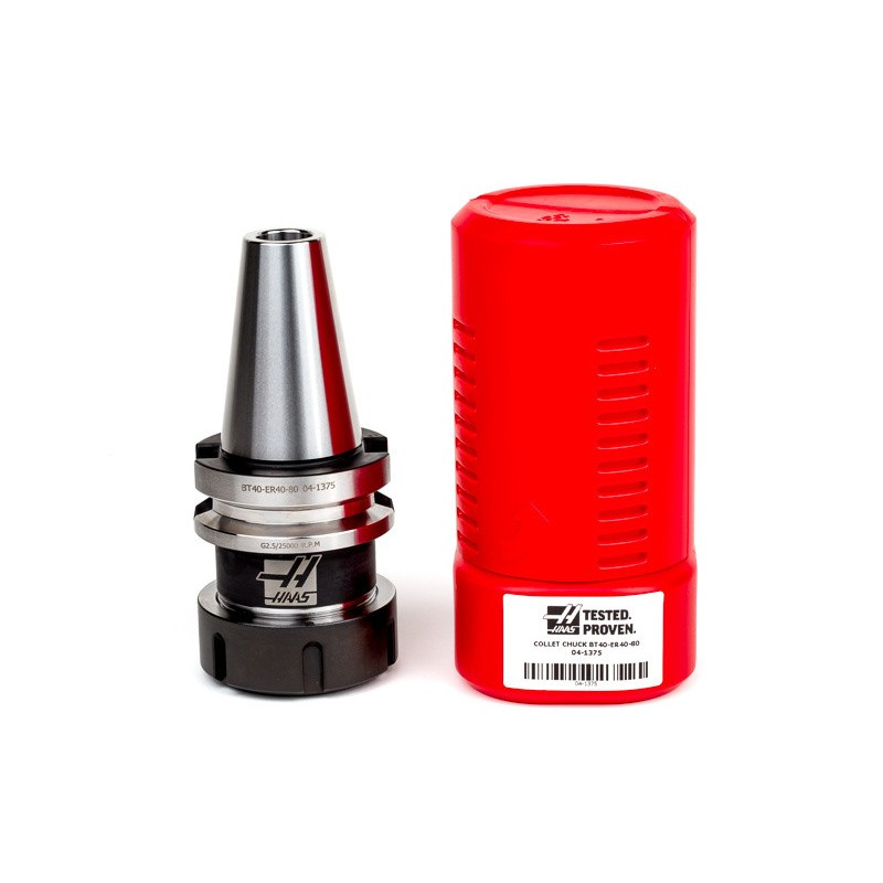 BT40 ER40 Collet Chuck x 80mm Gage Length, TSC