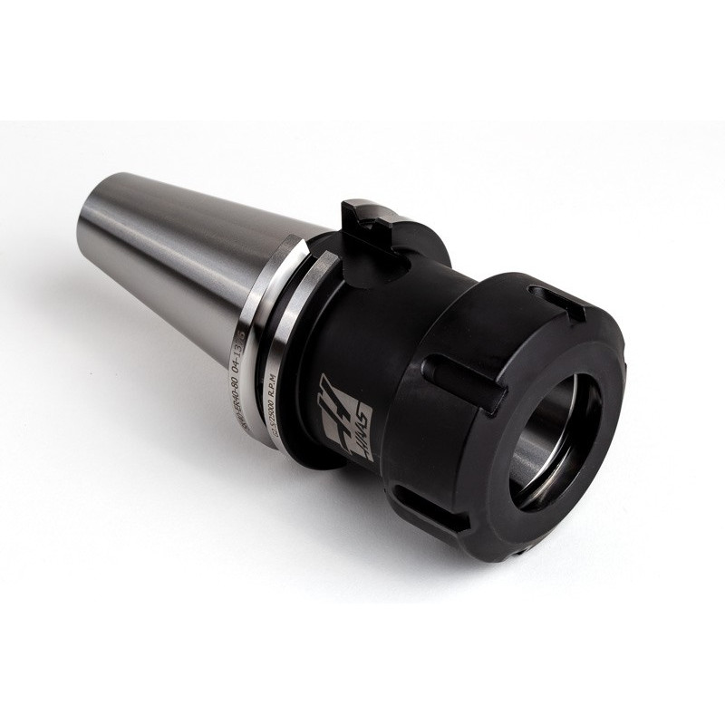 SK40 ER40 Collet Chuck x 80mm Gage Length, TSC