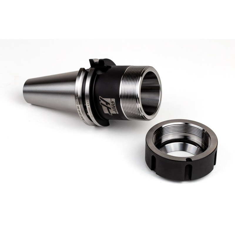 SK40 ER40 Collet Chuck x 80mm Gage Length, TSC