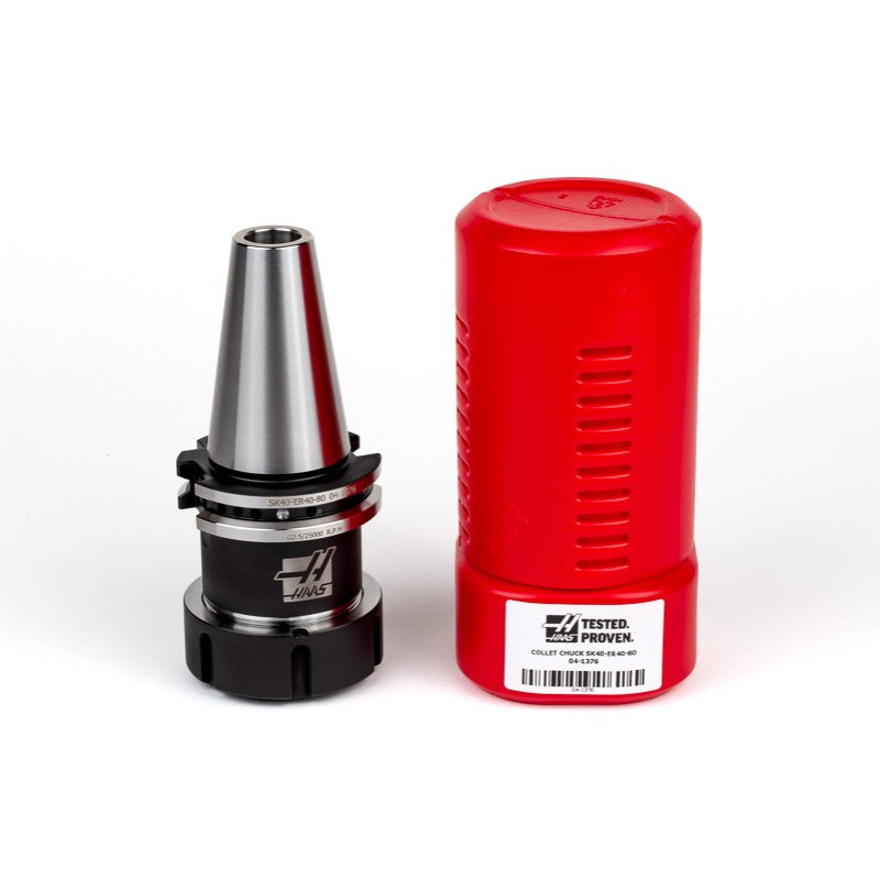 SK40 ER40 Collet Chuck x 80mm Gage Length, TSC