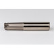 HEHF, 25mm Ø Indexable End Mill, 25mm Shank x 10° Lead Angle x 140mm Overall Length, 4 Flute, TSC