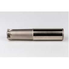 HEHF, 32mm Ø Indexable End Mill, 32mm Shank x 10° Lead Angle x 150mm Overall Length, 5 Flute, TSC