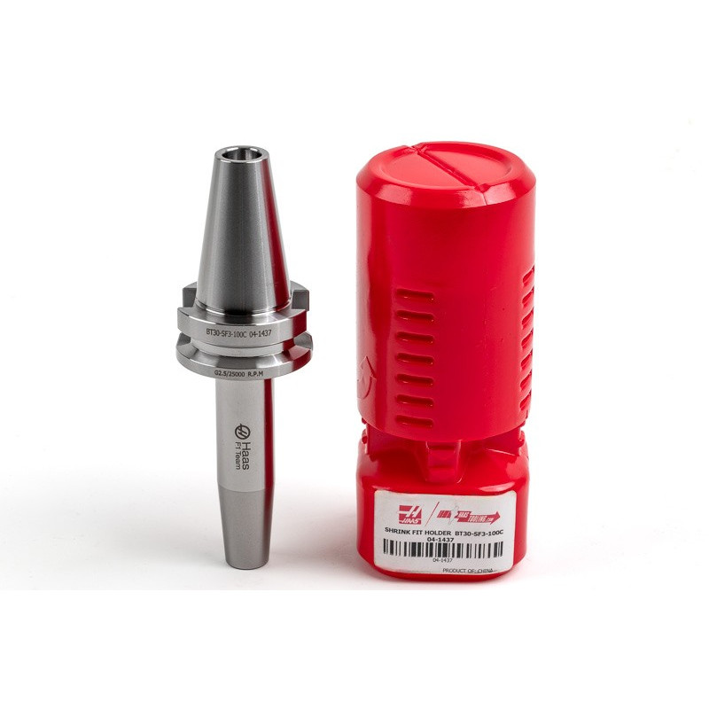 BT30 3mm Shrink Fit Holder x 100.0 mm Gage Length, TSC