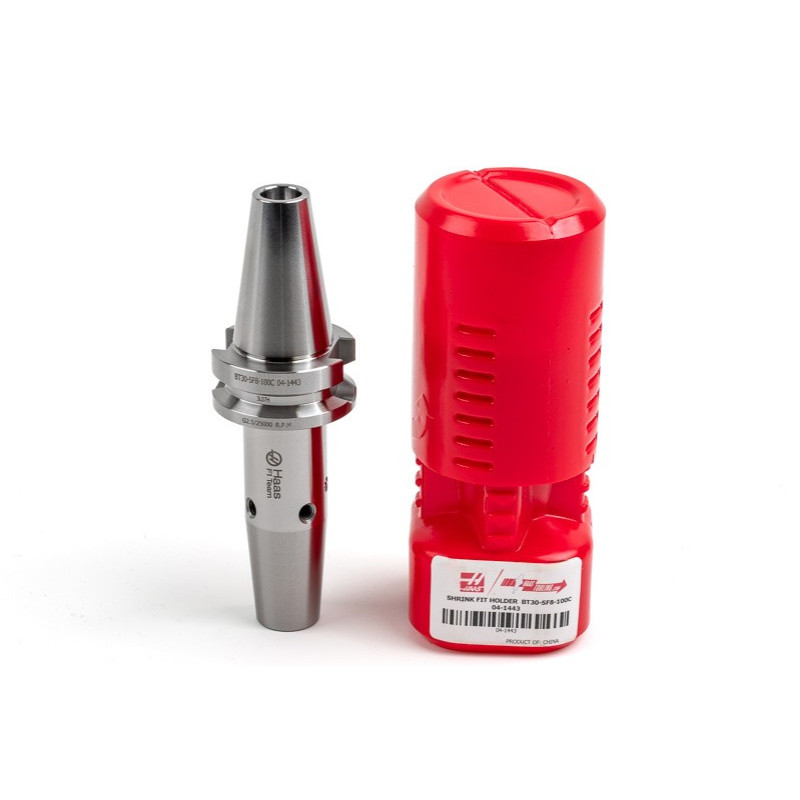 BT30 8mm Shrink Fit Holder x 100.0 mm Gage Length, TSC