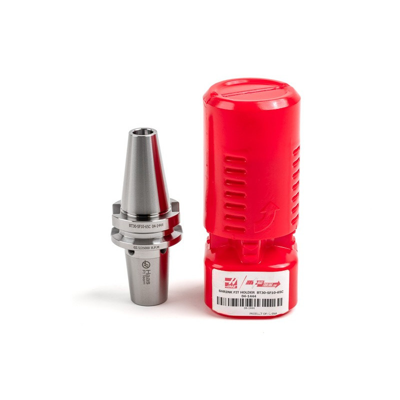 BT30 10mm Shrink Fit Holder x 65.0 mm Gage Length, TSC