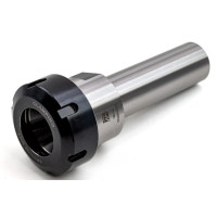 ER40 32mm Straight Shank Collet Chuck with Flat, TSC