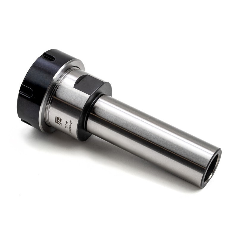 ER40 32mm Straight Shank Collet Chuck with Flat, TSC