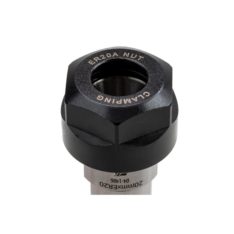 Цанговий патрон ER20 з прямим хвостовиком 20 мм, TSC